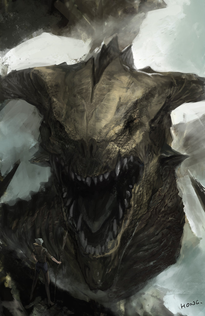 Illustration for article titled How To Get Eaten By A Giant Freakin' Dragon